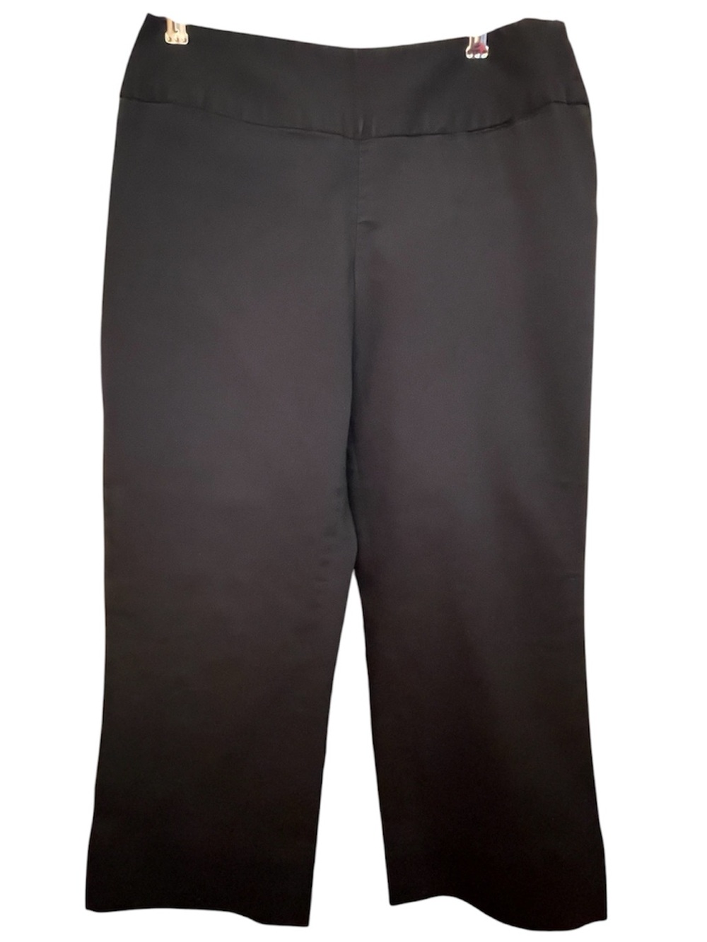 Mossimo Stretch Black Cropped Pants Sz 6